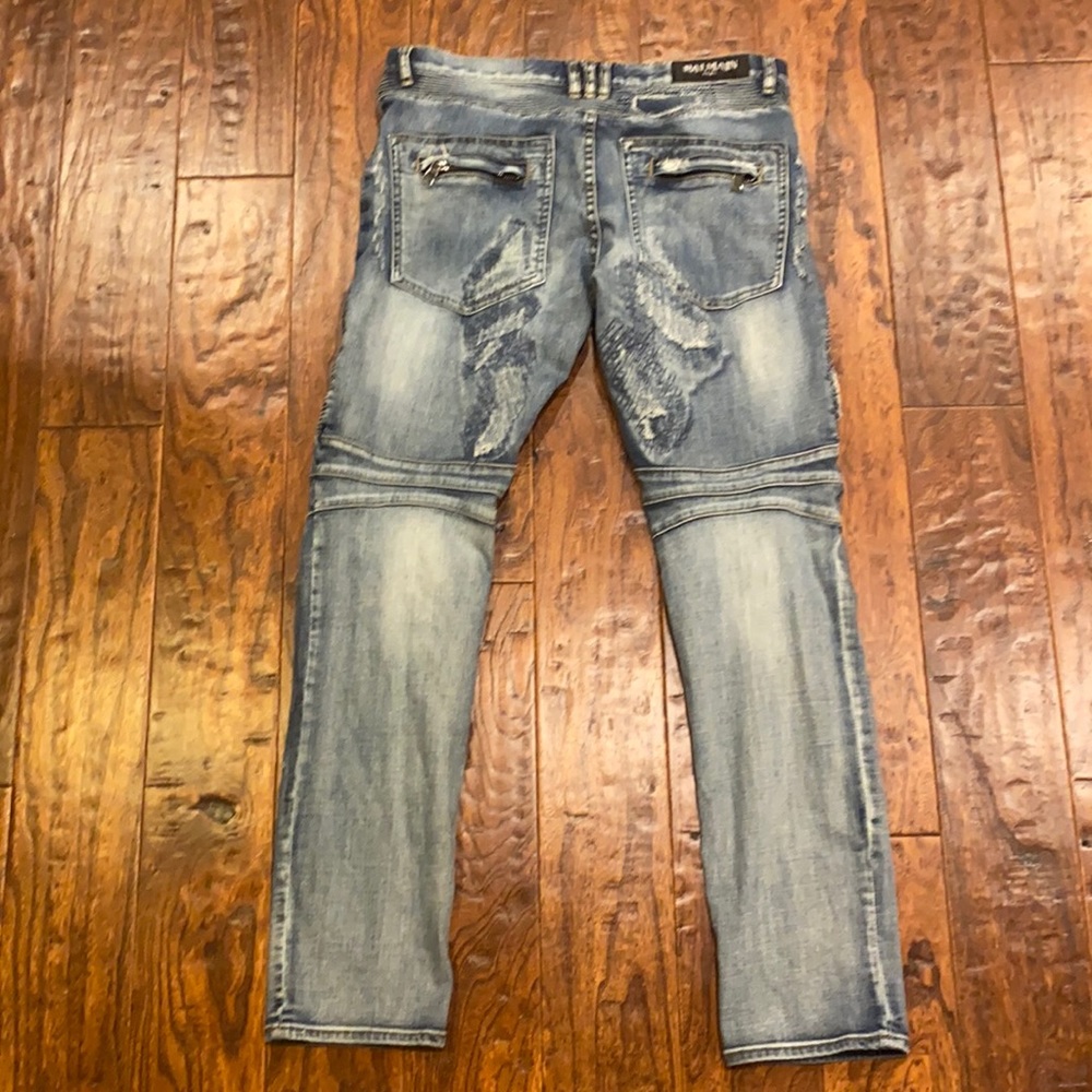 Authentic Balmain Moto jeans